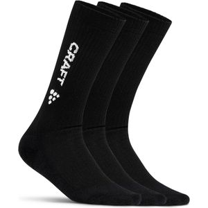 PROGRESS INDOOR 3-PACK SOCK Zwart 28/30