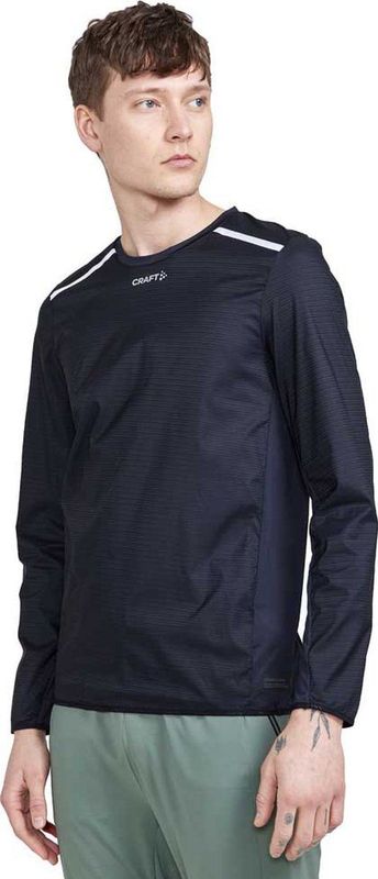 Craft Pro Hypervent Wind Top Lange Mouwen Basislaag Zwart S Man