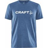Craft - Community Logo Tee - T-shirt - Cobolt Melange
