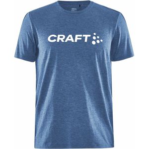 Craft - Community Logo Tee - T-shirt - Cobolt Melange