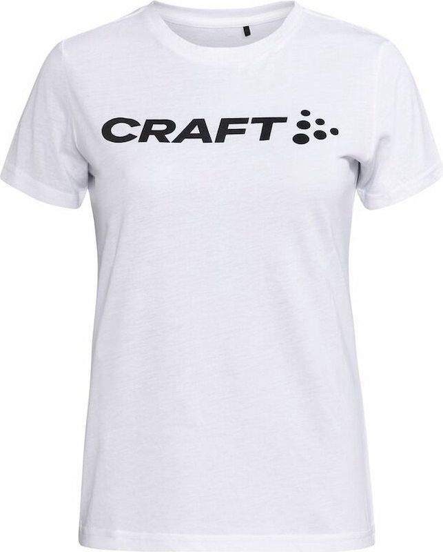 Craft - Community Logo Tee - T-Shirt - Wit Melange - Dames - XXL