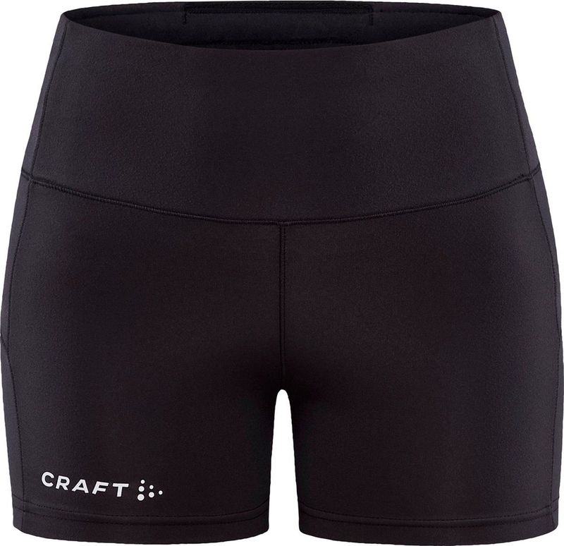 Craft - ADV Essence Hot Pants - Sportbroek - Zwart - Rekbaar - Hoge Tailleband