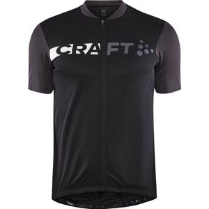 Craft - Core Endurance - Fietsshirt - Zwart met Grijs - 100% Gerecycled Polyester