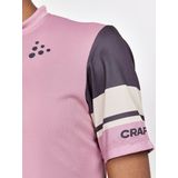 Craft - Fietsshirt - Roze - Polyester - Korte Mouwen