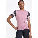 Craft - Fietsshirt - Roze - Polyester - Korte Mouwen