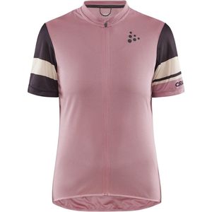 Craft - Fietsshirt - Roze - Polyester - Korte Mouwen