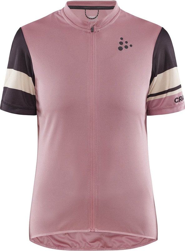 Craft - Fietsshirt - Roze - Polyester - Korte Mouwen