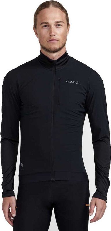 Craft - Pro Gravel - Winddichte Fietstrui - Zwart - Lange Mouwen