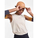 Craft Pro Trail Mouwloos T-shirt Beige XS Vrouw