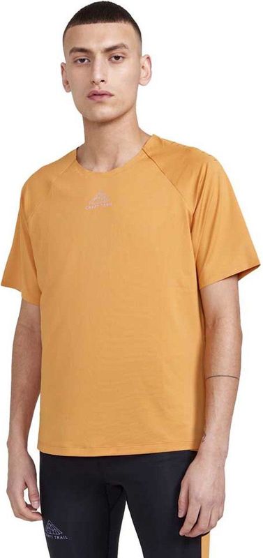 Craft Pro Trail T-shirt Met Korte Mouwen Oranje M Man