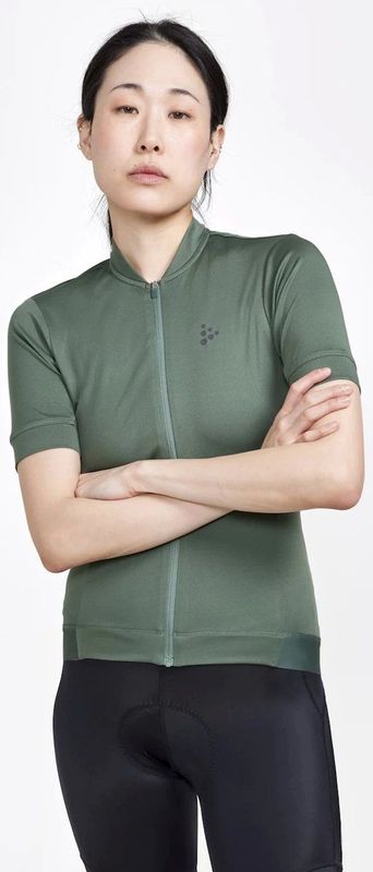 Craft Core Essence Jersey fietsshirt korte mouwen groen dames