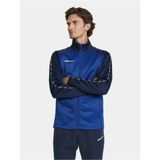 Craft - Squad 2.0 Full Zip Trainingsjack - Cobolt Navy - Heren