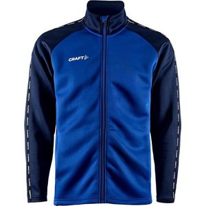 Craft - Squad 2.0 Full Zip Trainingsjack - Cobolt Navy - Heren
