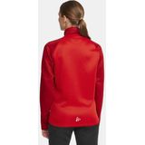 Craft - Squad 2.0 Full Zip - Trainingsjack - Bright Red - Materiaal