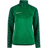 Craft - Squad 2.0 - Trainingsjack - Team Green Ivy - Polyester