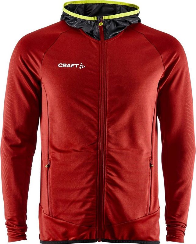 Craft - Extend Full Zip - Trainingsjack - Rhubarb - Polyester