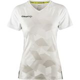 Craft Premier Fade Shirt Korte Mouw Dames - Wit