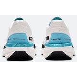 Hardloopschoen Craft Men Pro Endur Distance White Aquamarine-Schoenmaat 46,5