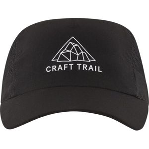 craft pro trail cap zwart zilver