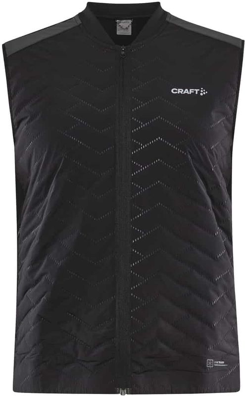 ADV SubZ Vest - Hardloopvest - Zwart - Gerecycled Polyester - Winddicht