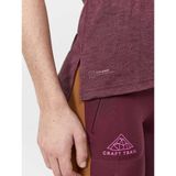 Craft Adv Wool Trail Hardloopshirt dames paars
