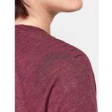 Craft Adv Wool Trail Hardloopshirt dames paars