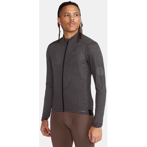 Core - Bike Essence Wool Fietstrui - Zwart - Merinowol en Gerecycled Polyester