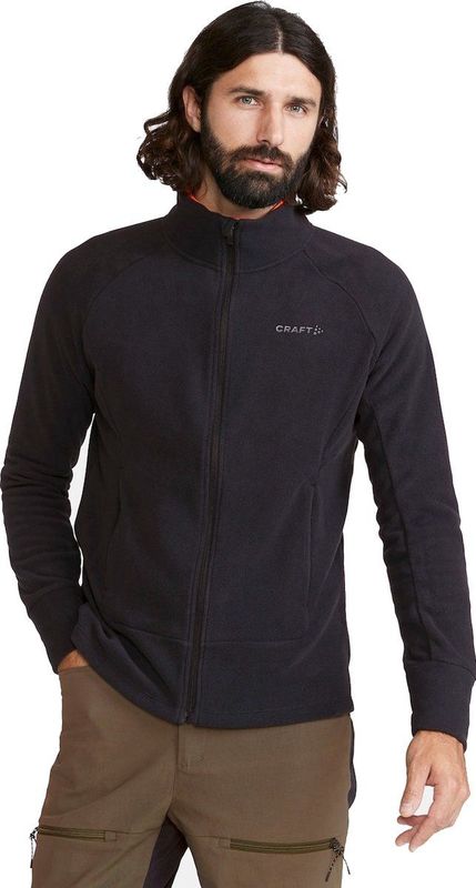 Craft - Adv Fleece Midlayer - Black - Materiaal: Fleece