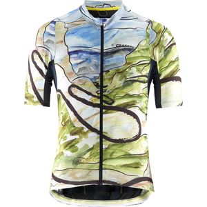 Craft ADV Endur Graphic Jersey M Blaze/Free S