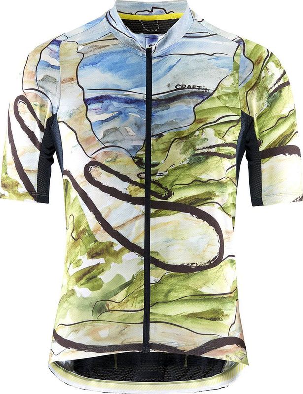 Craft ADV Endur Graphic Jersey M Blaze/Free S