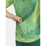 Craft - ADV Endur Graphic - Fietsshirt - Korte Mouwen - Zwart - Polyester
