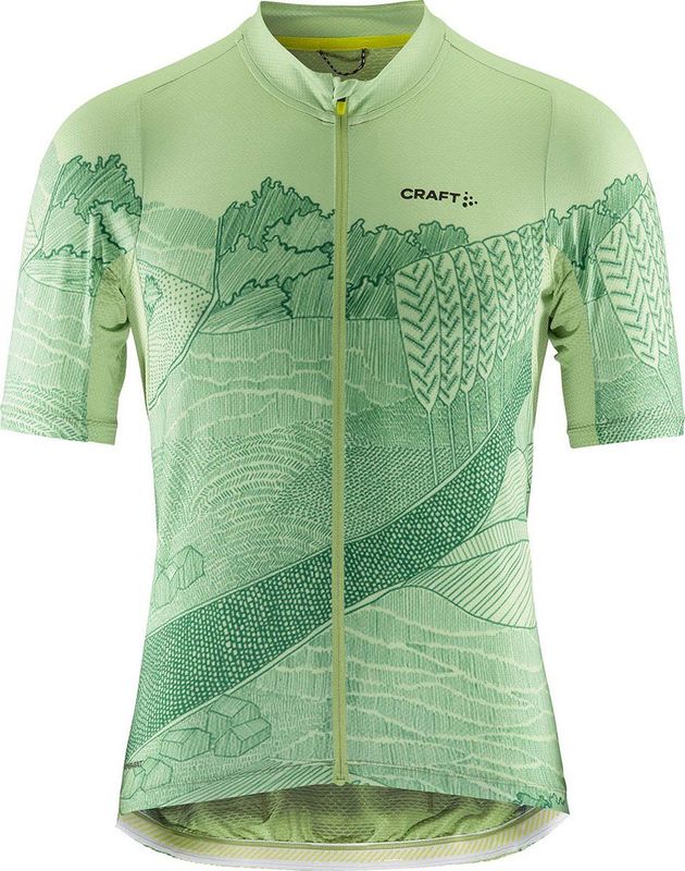 Craft - ADV Endur Graphic - Fietsshirt - Korte Mouwen - Zwart - Polyester