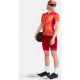 Craft fietsbroek ADV Endur bib voor dames, rood