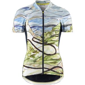 Craft - Adv Endur Graphic Jersey - Blaze - Katoen - Fietsjersey