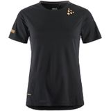 Craft - Pro Hypervent 2 - Damesshirt - Zwart - Jerseystof