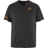 Craft - Pro Hypervent Tee 2 - Hardloopshirt - Zwart - 91% Polyester, 9% Elastaan