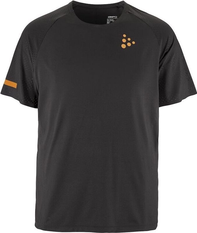 Craft - Pro Hypervent Tee 2 - Hardloopshirt - Zwart - 91% Polyester, 9% Elastaan