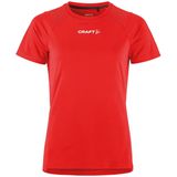 Craft Rush 2 0 Running T-Shirt Dames - Rood