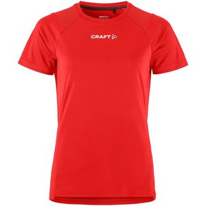 Craft - Rush 2.0 - T-Shirt - Bright Red - Katoen