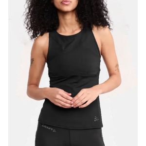 Craft - ADV Tone - Hardloopsinglet - Zwart - Gerecycled Polyamide Jersey