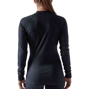 Craft - Core Thermoshirt - Dames - Lange Mouw - Ronde Hals - Zwart - 30% Polyamide, 30% Gerecycled Polyamide, 40% Polyester