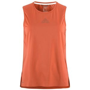 Craft Pro Trail Singlet 2 Tank-Top Damen in orange, Größe: M