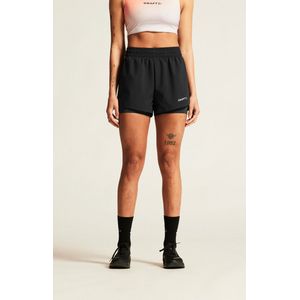 Craft Shorts - Dames 2-in-1 Adv Essence - Zwart