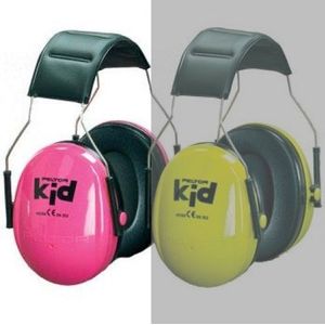 Gehoorkap 3M Peltor KID neonroze met hoofdband - voor kids