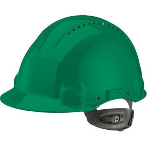 3M™ veiligheidshelm geventileerd met Uvicator™ - ratelverstelling - groen - G3000NUV-GP