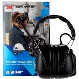 3M Peltor Radio DAB+ FM gehoorkap met hoofdband zwart