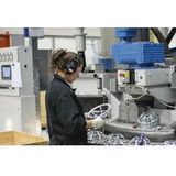 3M - PELTOR - Gehoorbescherming - DAB+ FM - Zwart - Inclusief 2x AA-batterijen