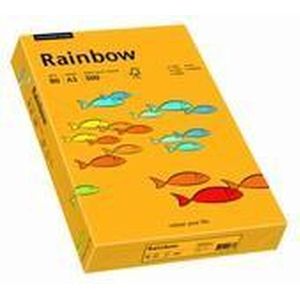 RainbowA4 gekleurd papier 160 gram 22 middeloranje 250 vel