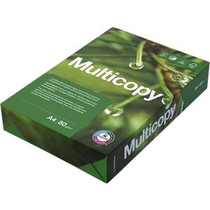 Multicopy - A4 - 80gr - Wit - 500 Vel - Kantoorpapier