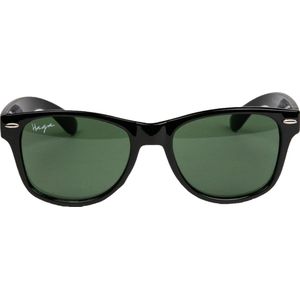 Haga Eyewear zonnebril kind wayfarer zwart - 5-10 jaar